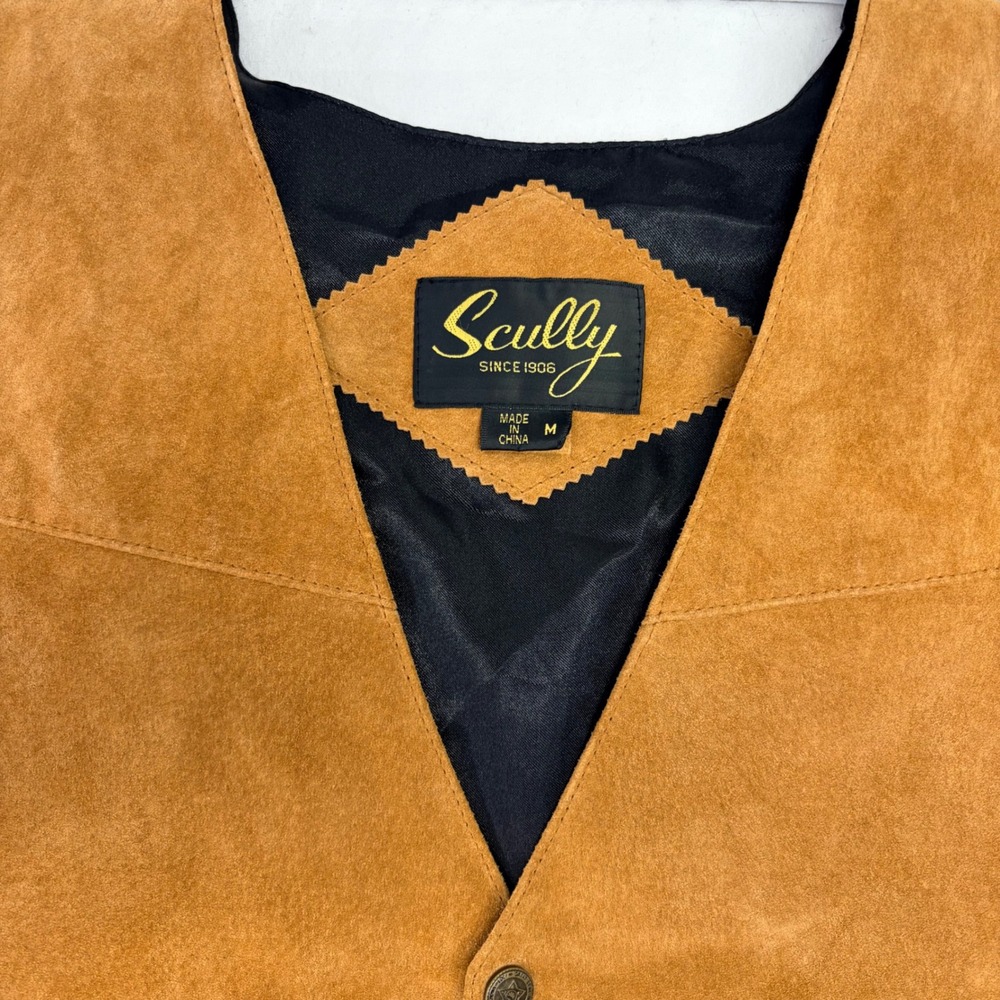 Scully Suede Vest Waistcoat
Mens Medium Brown
Western Ro
Pockets Rodeo
Cowboy - Picture 3 of 9